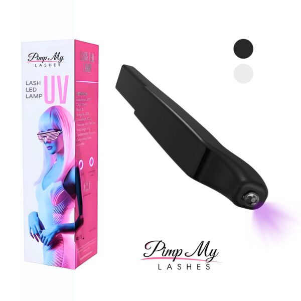 Mini lampa UV na pęsetę do przedłużania rzęs Lash LED Lamp UV Pimp My Lashes