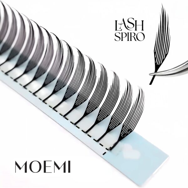 Rzęsy Anime Lashes Moemi Lash Spiro – Efekt Manga, Rzęsy Piórka, Mokry Look