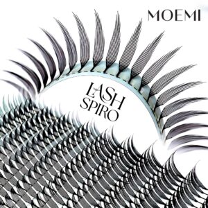 Rzęsy Anime Lashes Moemi Lash Spiro – Efekt Manga, Rzęsy Piórka, Mokry Look
