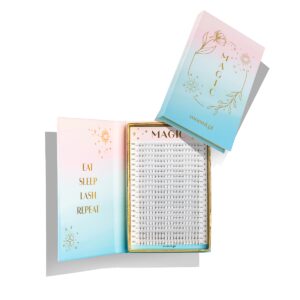 Rzęsy Kępki Magic 2D 800szt Moemi Lashes - Gotowe Kępki Do Przedłużania Rzęs