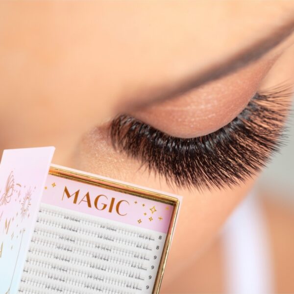 Rzęsy Kępki Magic 4D 400szt Moemi Lashes - Gotowe Kępki Do Przedłużania Rzęs