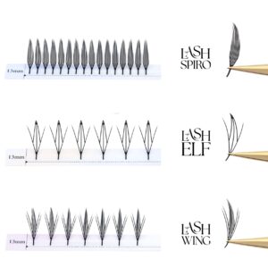Rzęsy Anime Lashes Moemi Lash Wing - z Efektem Manga, Spike i Wet Look