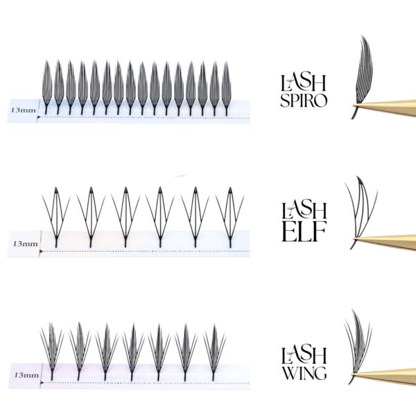 Rzęsy Anime Lashes Moemi Lash Wing - z Efektem Manga, Spike i Wet Look