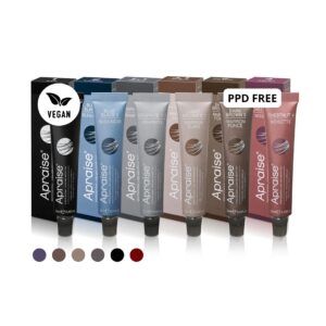 Apraise – Profesjonalna Farba bez PPD do Brwi i Rzęs | Wegańska Henna Żelowa 20 ml