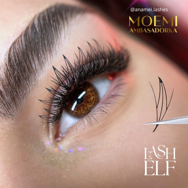 Rzęsy Anime Lashes Moemi Lash Elf – Soft Manga Look, Lekkie Objętości