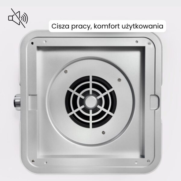 Pochłaniacz pyłu nablatowy Icoucou Veluxa V1 60W – SREBRNY lub ZŁOTY – Profesjonalny Pochłaniacz Pyłu do Paznokci