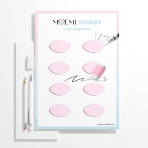 Karta Pracy Gotowe Efekty Stylizacji Rzęs – Moemi Rzęsownik| Cat Eye, Open Eye, Natural, Wispy