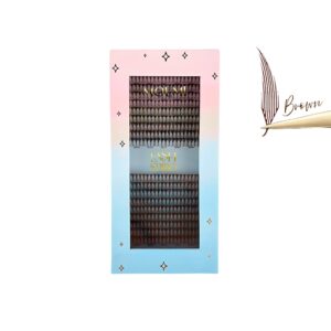 Brązowe Rzęsy Anime Lashes Moemi Lash Spiro – Efekt Manga, Rzęsy Piórka, Mokry Look