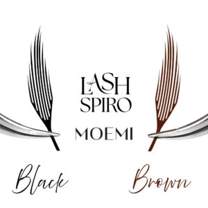 Brązowe Rzęsy Anime Lashes Moemi Lash Spiro – Efekt Manga, Rzęsy Piórka, Mokry Look