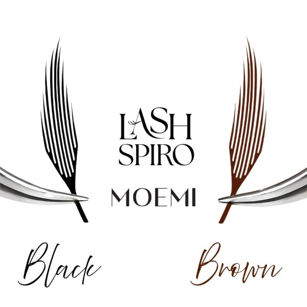 Brązowe Rzęsy Anime Lashes Moemi Lash Spiro – Efekt Manga, Rzęsy Piórka, Mokry Look