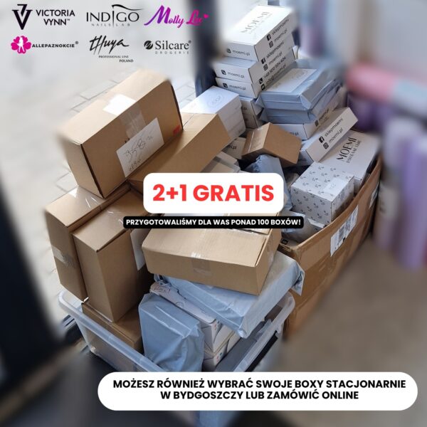 Mystery Box Paznokcie | Hity do -50% | Pudełko Niespodzianka do Stylizacji Paznokci