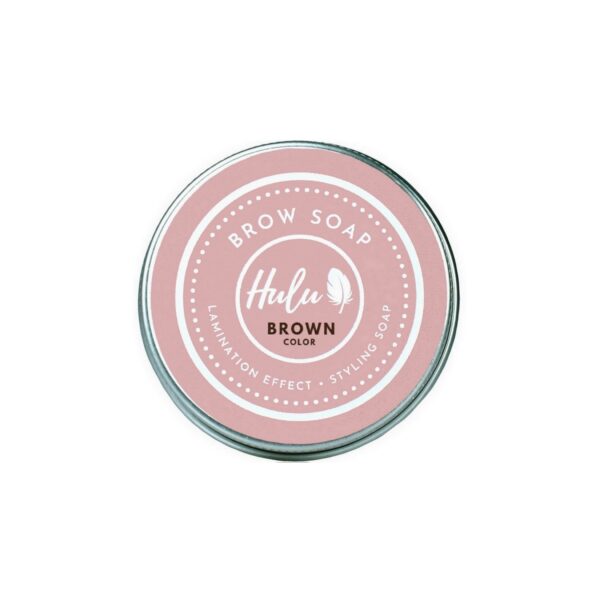Hulu Brow Soap – Brązowe Mydełko do brwi BROWN COLOR 30ml