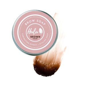 Hulu Brow Soap – Brązowe Mydełko do brwi BROWN COLOR 30ml