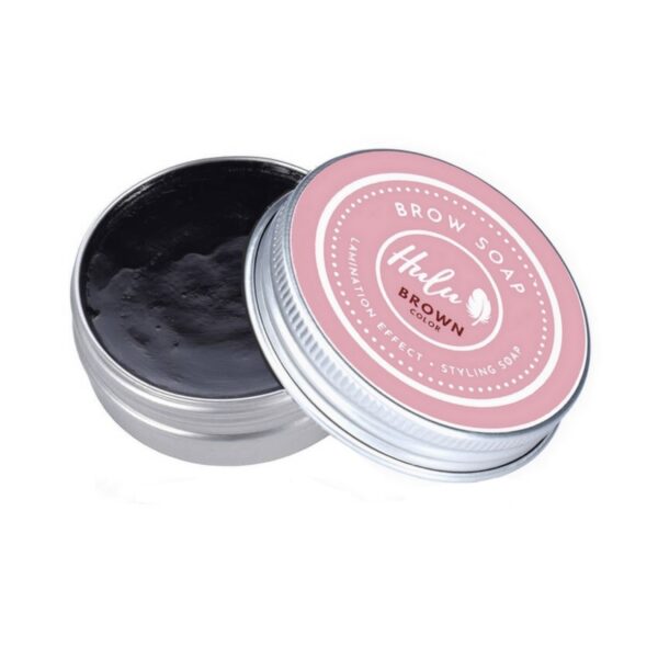 Hulu Brow Soap – Brązowe Mydełko do brwi BROWN COLOR 30ml