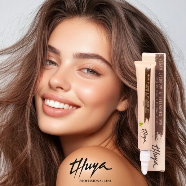 Thuya Vegan – Wegańska Farba Arganowo-Aloesowa do Koloryzacji Brwi i Rzęs (14 ml)
