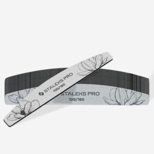 Pilnik do paznokci Staleks EXPERT 40 100/180 – półksiężyc, jednorazowy 1szt