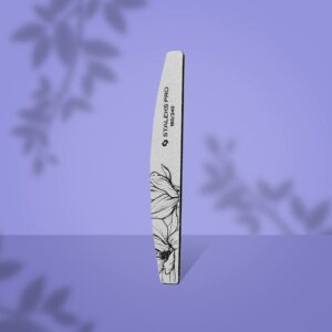 Pilnik do paznokci Staleks Expert 40 półksiężyc 180/240 grit – mineralny, jednorazowy 1 szt