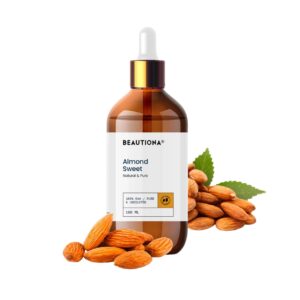 Olej Migdałowy do Brwi 100 ml – Naturalna Pielęgnacja po Laminacji, Hennie i Regulacji
