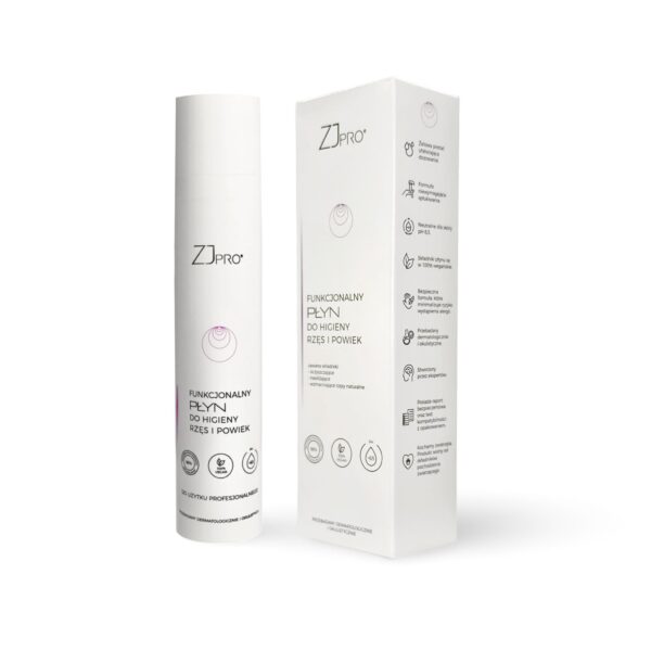 Płyn do higieny powiek i rzęs ZJ PRO® 50 ml – naturalny, wegański, bez podrażnień