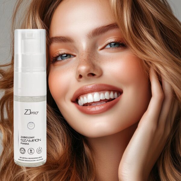 Szampon Pianka do Rzęs ZJ PRO® 30 ml – Oczyszczanie Przed Stylizacją
