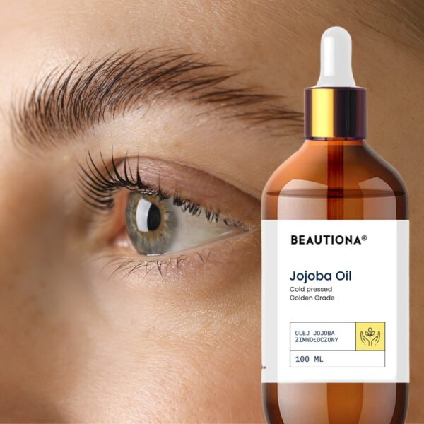 Olej Jojoba Po Liftingu Rzęs i Depilacji Twarzy – 100% Naturalny, 100 ml