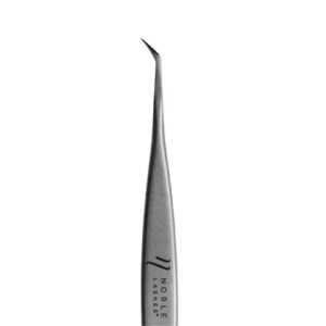 Pęseta do rzęs Noble Volume PRO 1 – L, 50° | Profesjonalna pęseta do przedłużania rzęs objętościowych 2D–4D