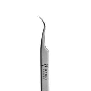Pęseta do Rzęs Wygięta Noble Volume PRO 6 – Profesjonalna do Techniki 2D, 3D, 4D