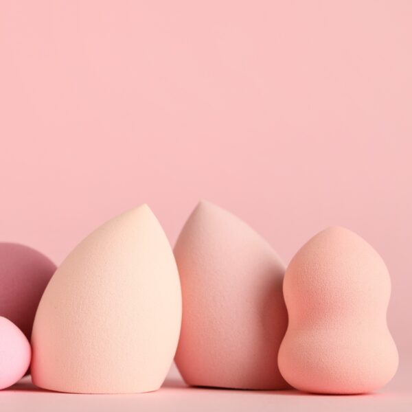 Gąbka do makijażu Pink Blender – beauty blender gruszka bez smug