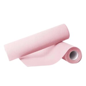 Serwety podfoliowane kosmetyczne 23x50cm – 40 szt. Podkład jednorazowy różowy w rolce