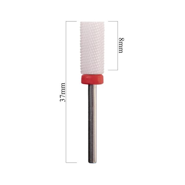 Frez ceramiczny Large Barrel F A0713T – do pedicure, manicure, hybrydy, żelu i akrylu