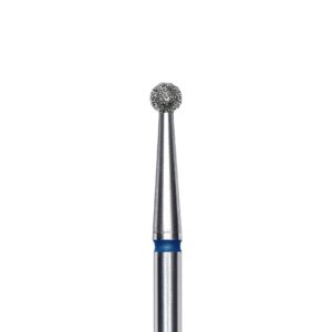 STALEKS Frez Diamentowy 2,5 mm Kulka Niebieska – Manicure, Pedicure, Podologia