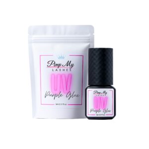 UV Purple Glue – Profesjonalny klej do przedłużania rzęs UV 5 ml | Pimp My Lashes