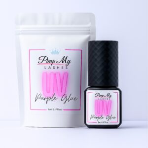 UV Purple Glue – Profesjonalny klej do przedłużania rzęs UV 5 ml | Pimp My Lashes