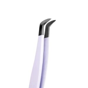 White Swan Maxi – profesjonalna pęseta do rzęs 1:1 i objętościowych | Noble Lashes