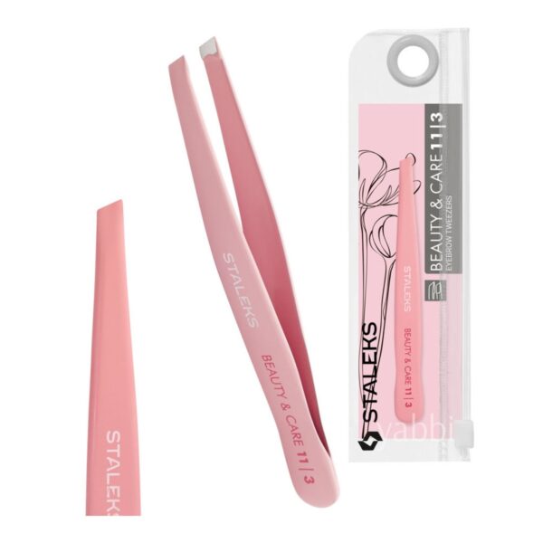 Beauty & Care Staleks TBC-11/3 Pęseta do Brwi Skośna