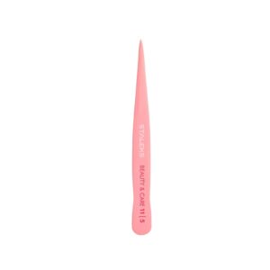 Staleks Pęseta do brwi punktowa BEAUTY & CARE 11 TYPE 5 | Precyzyjna pęseta do wrastających włosków brwi