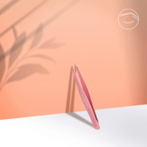 Staleks Pęseta do brwi punktowa BEAUTY & CARE 11 TYPE 5 | Precyzyjna pęseta do wrastających włosków brwi