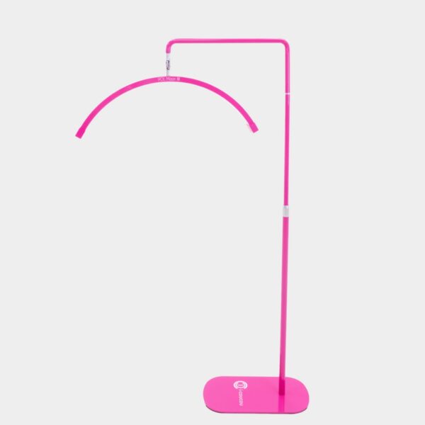 Lampa kosmetyczna LED POL Moon III z cyrkoniami – HOT PINK różowa I-Coucou