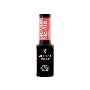 Lakier hybrydowy Victoria Vynn 416 Coralline 8 ml – neonowy koral do lampy UV/LED