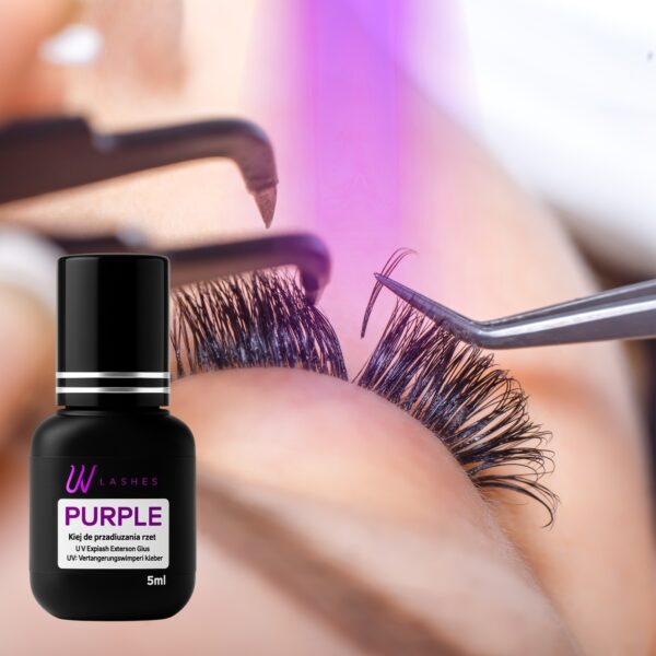 Klej UV do przedłużania rzęs Noble Lashes 5ml – fioletowy