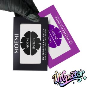 Silikonowe Płatki Ochronne do Stylizacji Rzęs UV UVSpector Moemi – 100% Blokady UVA