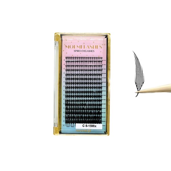 Rzęsy Piórka Anime Lashes Moemi Lash Spiro – Efekt Manga & Mokry Look