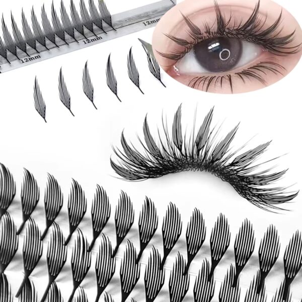 Rzęsy Piórka Anime Lashes Moemi Lash Spiro – Efekt Manga & Mokry Look