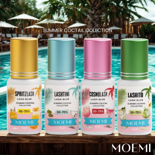 Klej do przedłużania rzęs 1–1,5 sek – Moemi Lashtini 5 ml