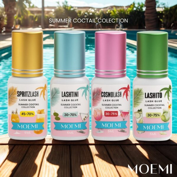Klej do przedłużania rzęs 1–1,5 sek – Moemi Lashtini 5 ml