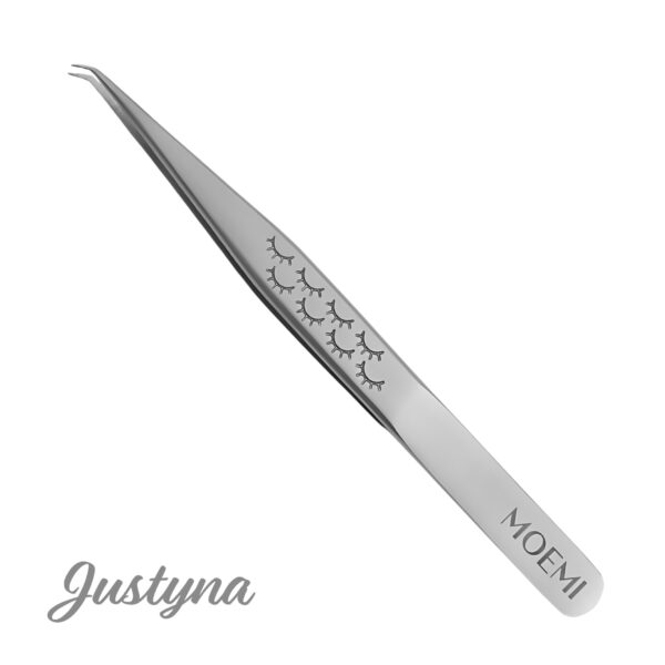 Pęseta Do Rzęs "Justyna" Ambasadorki Moemi