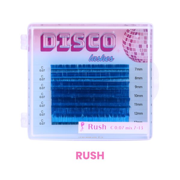 Moemi Disco Lashes – kolorowe rzęsy holograficzne do przedłużania - różne kolory