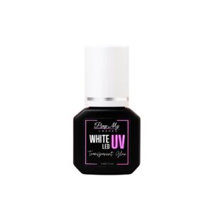 Klej UV do Przedłużania Rzęs WHITE LED Pimp My Lashes Przezroczysty