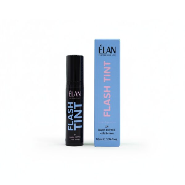 Farba FLASH TINT Dark Coffee nr 14 ELAN – Ekspresowa po laminacji, bez aktywatora