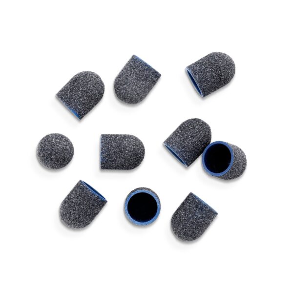 Aba Group Kapturki Ścierne do Pedicure 13 mm, Gradacja 60 (10 szt.)